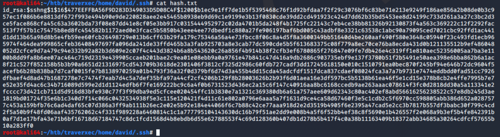 Converting ssh to john for cracking