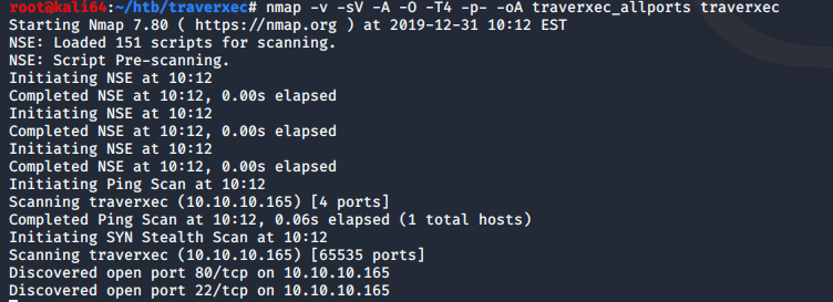 nmap scan